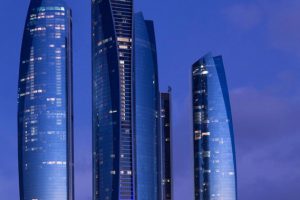 Jumeirah_Etihad Tower_abu_dhabi_populous_city_tip_from_Dubai